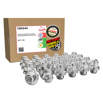 Coyote Accessories® - Chrome Mag Seat OE Style Nissan Lug Wheel Installation Kit