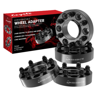 Coyote Accessories® - Black Anodized Wheel Adapter