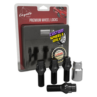 Coyote Accessories® - Black Cone Seat Wheel Locks