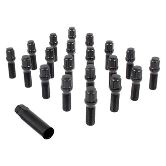 Coyote Accessories® - Black Cone Seat Bolt Lug Wheel Installation Kit