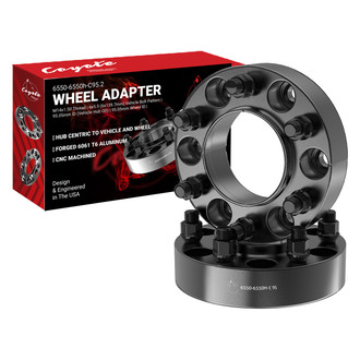 Coyote Accessories® - Black Anodized 6061-Billet Aluminum Wheel Adapter