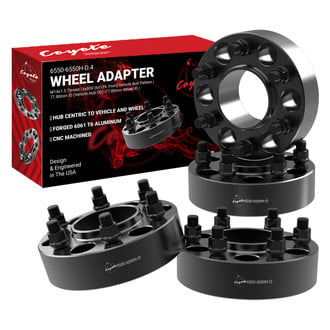 Coyote Accessories® - Black Anodized 6061-Billet Aluminum Wheel Adapter