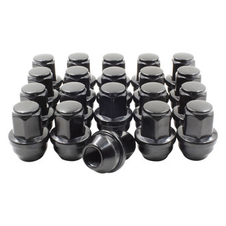 Coyote Accessories® - Black Mag Seat OE Style Ford Lug Wheel Installation Kit