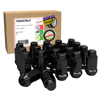 Coyote Accessories® - Cone Seat Acorn Bulge Lug Wheel Installation Kit