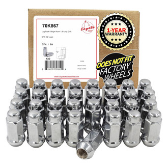 Coyote Accessories® - Cone Seat Lug Nuts