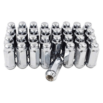 Coyote Accessories® - Cone Seat Acorn Bulge Lug Wheel Installation Kit w/o Valve Stems