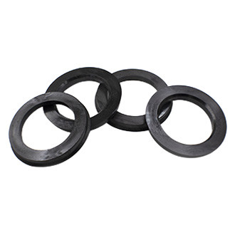 Coyote Accessories® - Black Anodized Plastic Hub Centric Ring Set