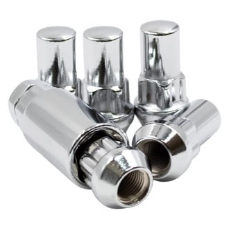 Coyote Accessories® - Chrome Cone Seat Acorn Bulge Wheel Locks