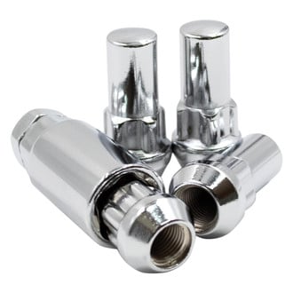 Coyote Accessories® - Chrome Cone Seat Acorn Bulge Wheel Locks