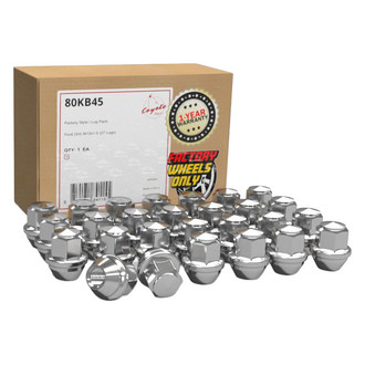 Coyote Accessories® - Chrome Mag Seat OE Style Ford Lug Wheel Installation Kit
