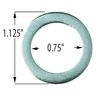 Coyote Accessories® - Zinc Duplex Mag Washer