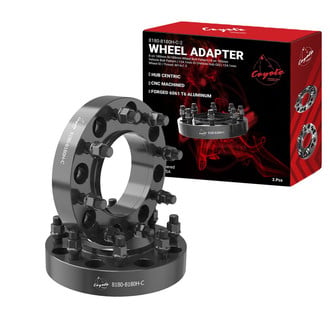 Coyote Accessories® - Black Anodized 6061-Billet Aluminum Wheel Adapter