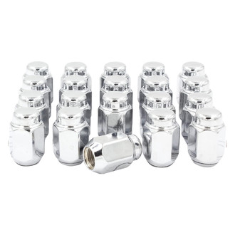 Coyote Accessories® - Chrome Cone Seat Acorn Lug Wheel Installation Kit