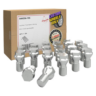 Coyote Accessories® - Cone Seat Bolt Lug Wheel Installation Kit w/o Valve Stems