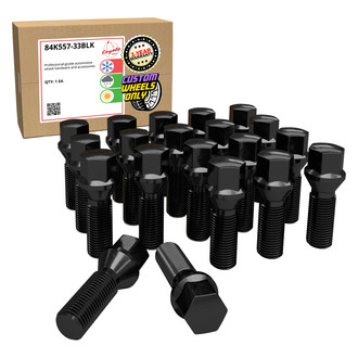 Coyote Accessories® - Cone Seat Bolt Lug Wheel Installation Kit w/o Valve Stems