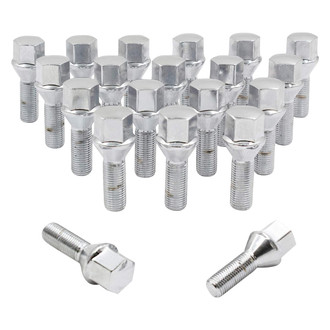 Coyote Accessories® - Chrome Cone Seat Bolt Lug Wheel Installation Kit
