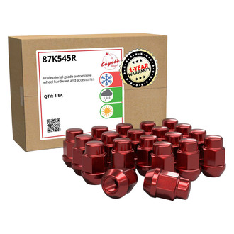 Coyote Accessories® - Cone Seat Acorn Bulge Lug Wheel Installation Kit w/o Valve Stems