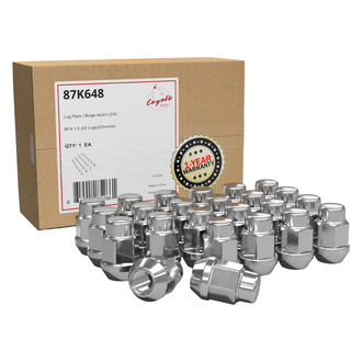 Coyote Accessories® - Cone Seat Acorn Bulge Lug Wheel Installation Kit