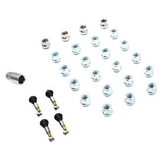 Coyote Accessories® - Cone Seat OE Style Acorn Bulge Lug Wheel Installation Kit