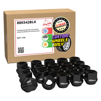 Coyote Accessories® - Cone Seat OE Style Acorn Bulge Lug Wheel Installation Kit w/o Valve Stems