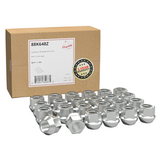 Coyote Accessories® - Cone Seat OE Style Acorn Bulge Lug Wheel Installation Kit