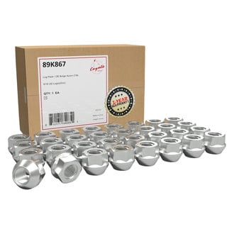 Coyote Accessories® - Cone Seat Acorn Bulge Open End Lug Wheel Installation Kit