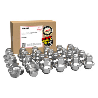 Coyote Accessories® - Chrome Mag Seat OE Style Toyota Lug Wheel Installation Kit