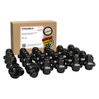 Coyote Accessories® - Black Mag Seat OE Style Toyota Lug Wheel Installation Kit