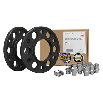 Coyote Accessories® - Black Anodized Wheel Spacers