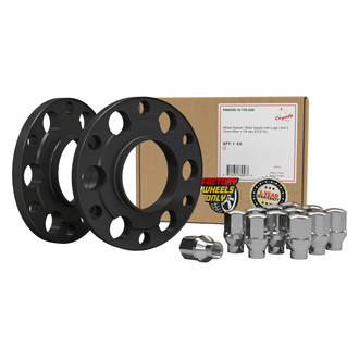 Coyote Accessories® - Black Anodized Wheel Spacers