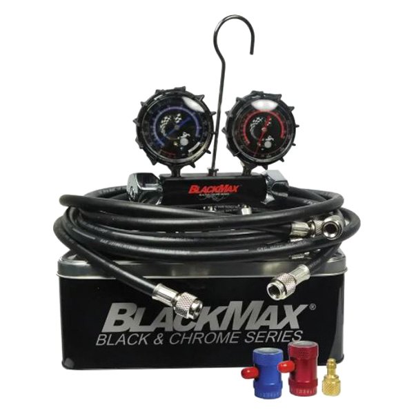 CPS® - BlackMax™ R-1234yf Dual Manifold Gauge Set with 96" Hoses