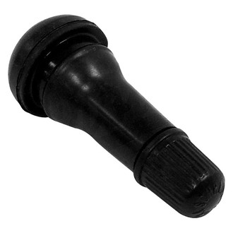 Crown® - Black Wheel Valve Stem