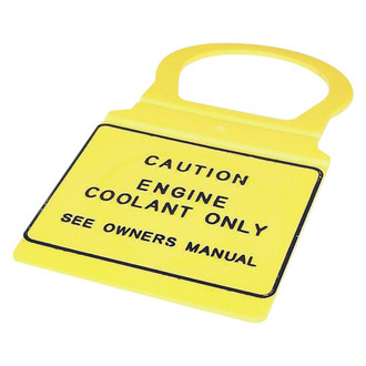 Crown® - Yellow Engine Coolant Bottle Cap