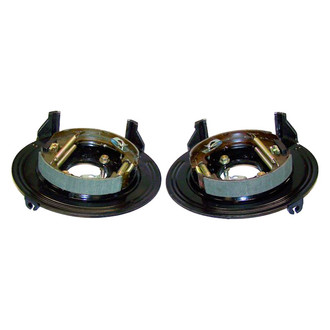 Crown® - Rear Disc Brake Backing Plate Set with Hardware