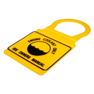Crown® - Yellow Engine Coolant Bottle Cap