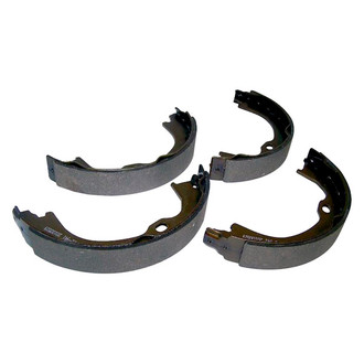 Crown® - Semi-Metallic, Steel Rear Parking Brake Shoes and Lining