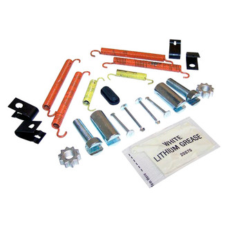 Crown® - Rubber, Metal Parking Brake Shoe Hardware Kit