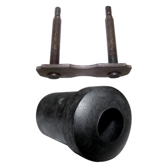 Crown® - Rear Leaf Spring Shackle and Bushing Kit