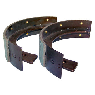 Crown® - Metal Rear Parking Brake Shoes and Lining