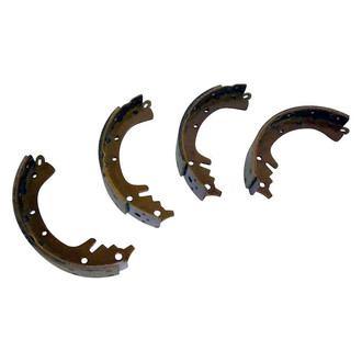 Crown® - Front or Rear Drum Brake Shoe and Lining Kit
