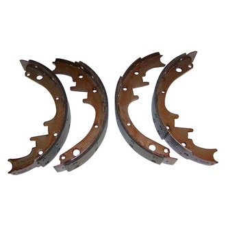 Crown® - Rear Drum Brake Shoe and Lining Set