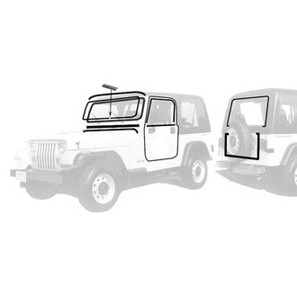 Crown® - Complete Weatherstrip Kit