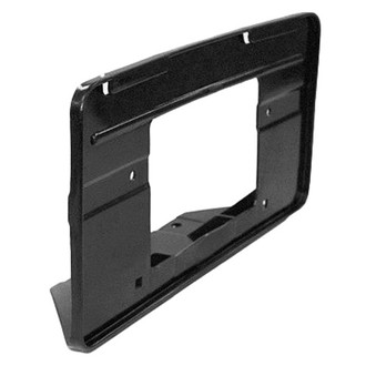 Crown® - Black Front License Plate Bracket