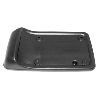 Crown® - Black License Plate Bracket