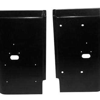 Crown® - Driver and Passenger Side Black Rear Corner Panel
