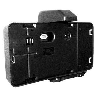 Crown® - Black Rear License Plate Bracket