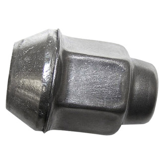 Crown® - Silver Cone Seat Acorn Bulge Closed End Lug Nut
