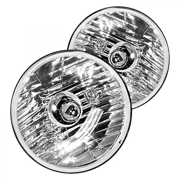 Crown® - Round Factory Style Sealed Beam Headlights