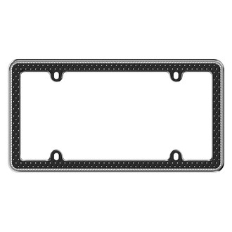 Cruiser® - Bling Style Button Tuck License Plate Frame