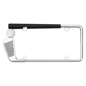 Cruiser® - Golf Club Style Chrome License Plate Frame